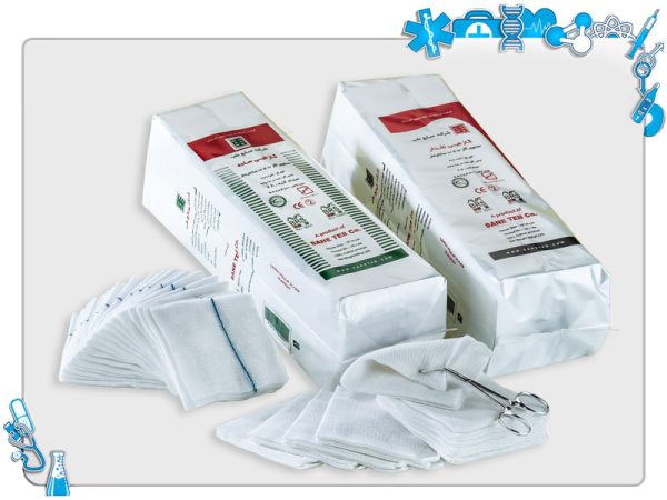 گاز طبی جراحی 500 گرم صانع طب