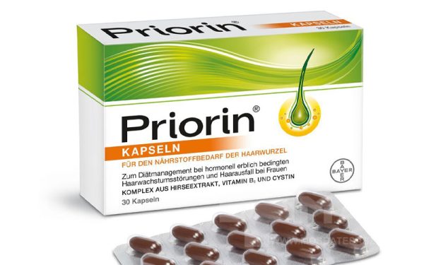 مکمل ضدریزش و تقویت مو پریورین Priorin® بایر آلمان 120 عددی